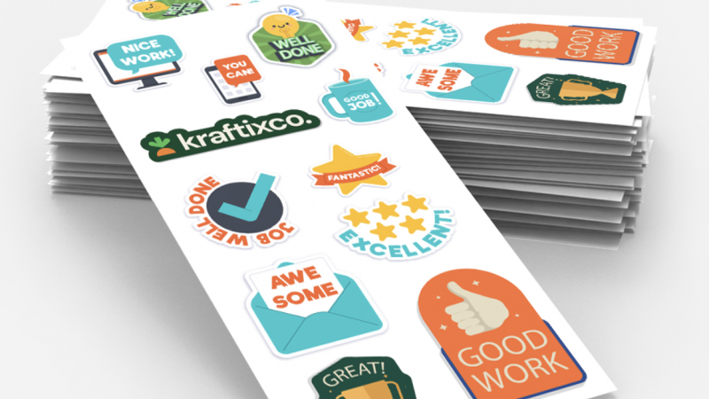 Друк стікерпаків для бізнесу