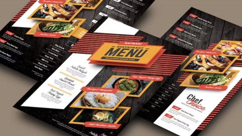 Види меню для кафе та ресторанів