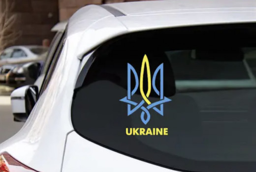Друк наліпок і стікерів для авто