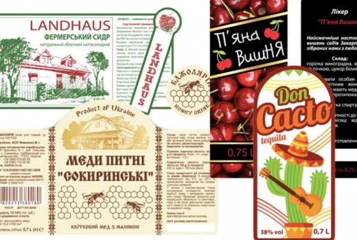 Етикетки для товарів: види, друк